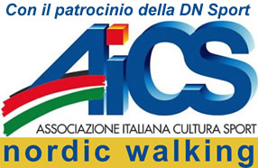 Logo AICS 550x251 nordic walking patrocinio